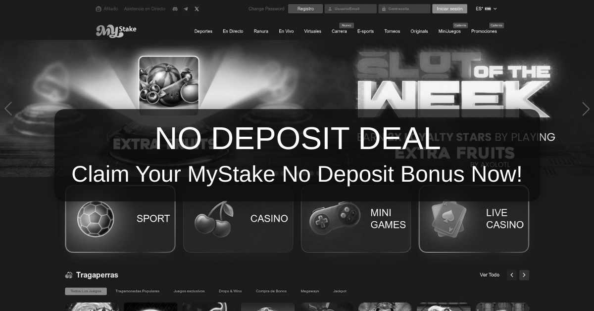 MyStake No Deposit Bonus: Official Promo Code Information
